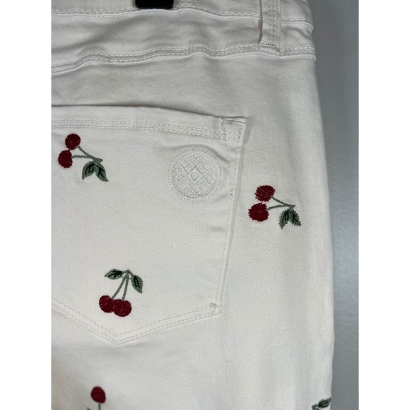 NWT Laurie Felt Silky Ankle Skinny, Vital Stretch Technology, Cherries, Size XL - Picture 3 of 10